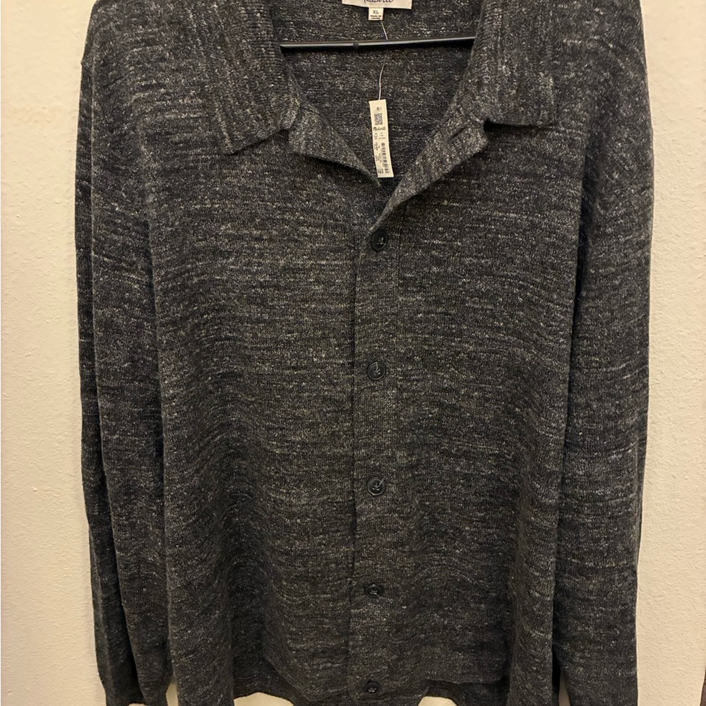 Madewell Charcoal Knit Sweater